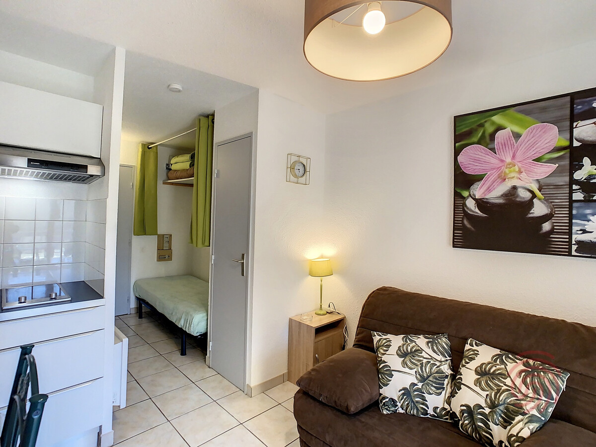 Studio 17 m² avec balcon vue ruisseau à Lamalou-les-Bains - Photo 7