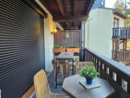 Studio rénové 24m² balcon forêt à Pra-Loup 1500 : photo 6