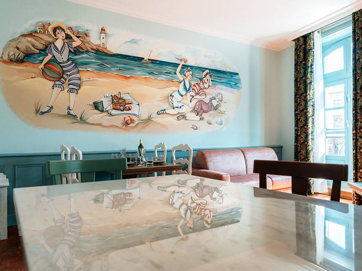 Appartement 45m² climatisé, fresque d'artiste, centre Pézenas - Photo 3