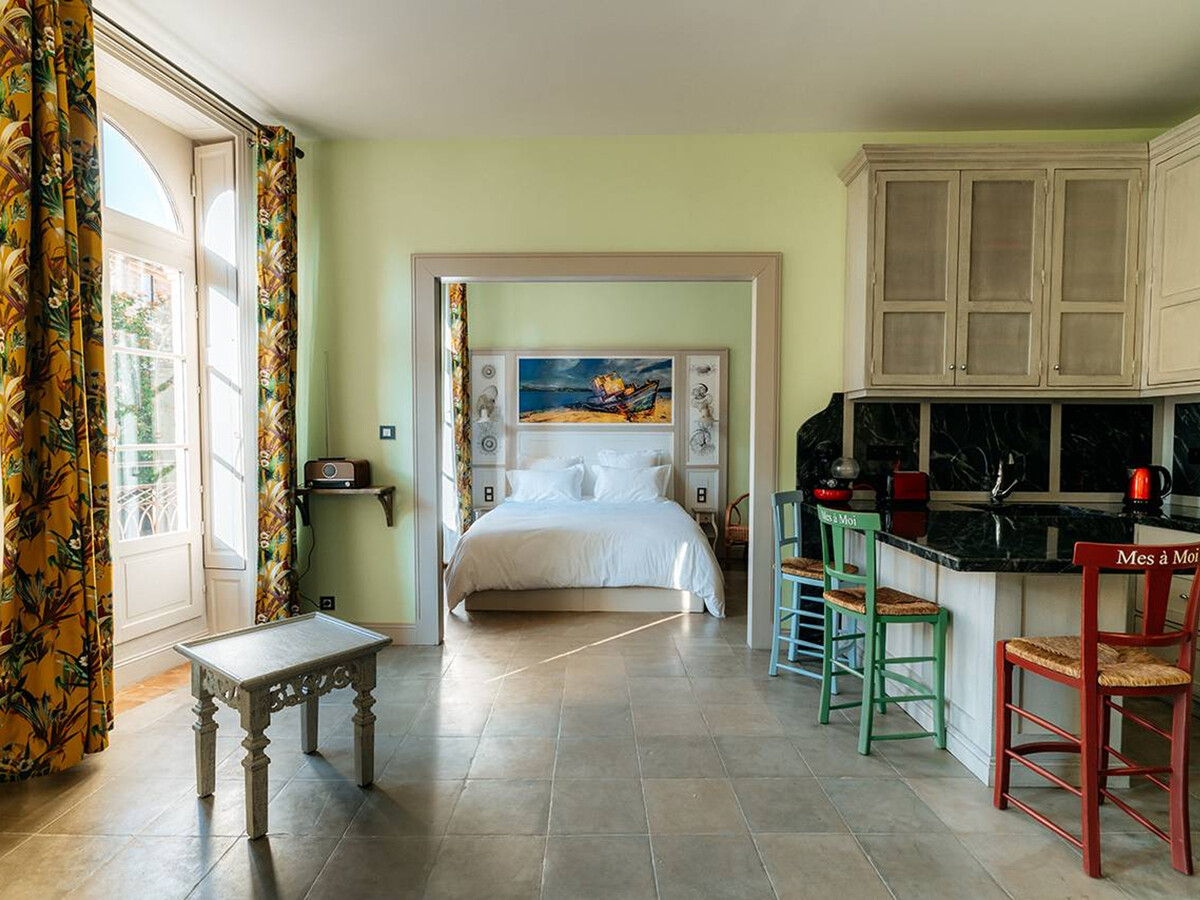 Appartement de charme climatisé, centre Pézenas, animaux bienvenus - Photo 1