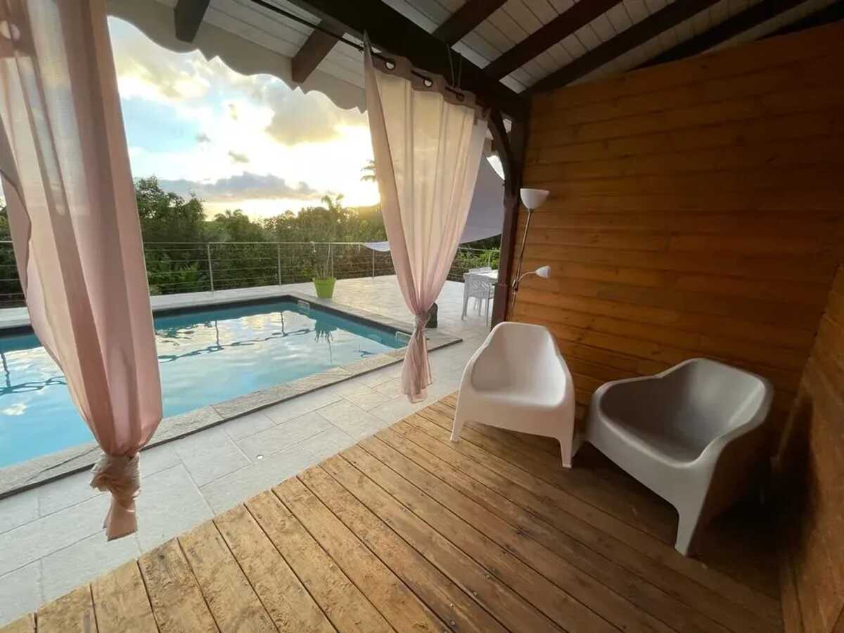 Studio 26 m² avec piscine privée à Vieux-Habitants - Photo 2