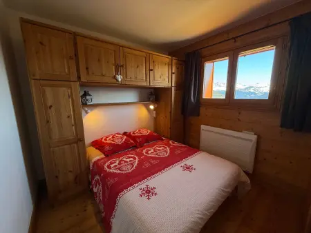 Appartement 4 pers aux Saisies, balcon vue montagne : photo 2