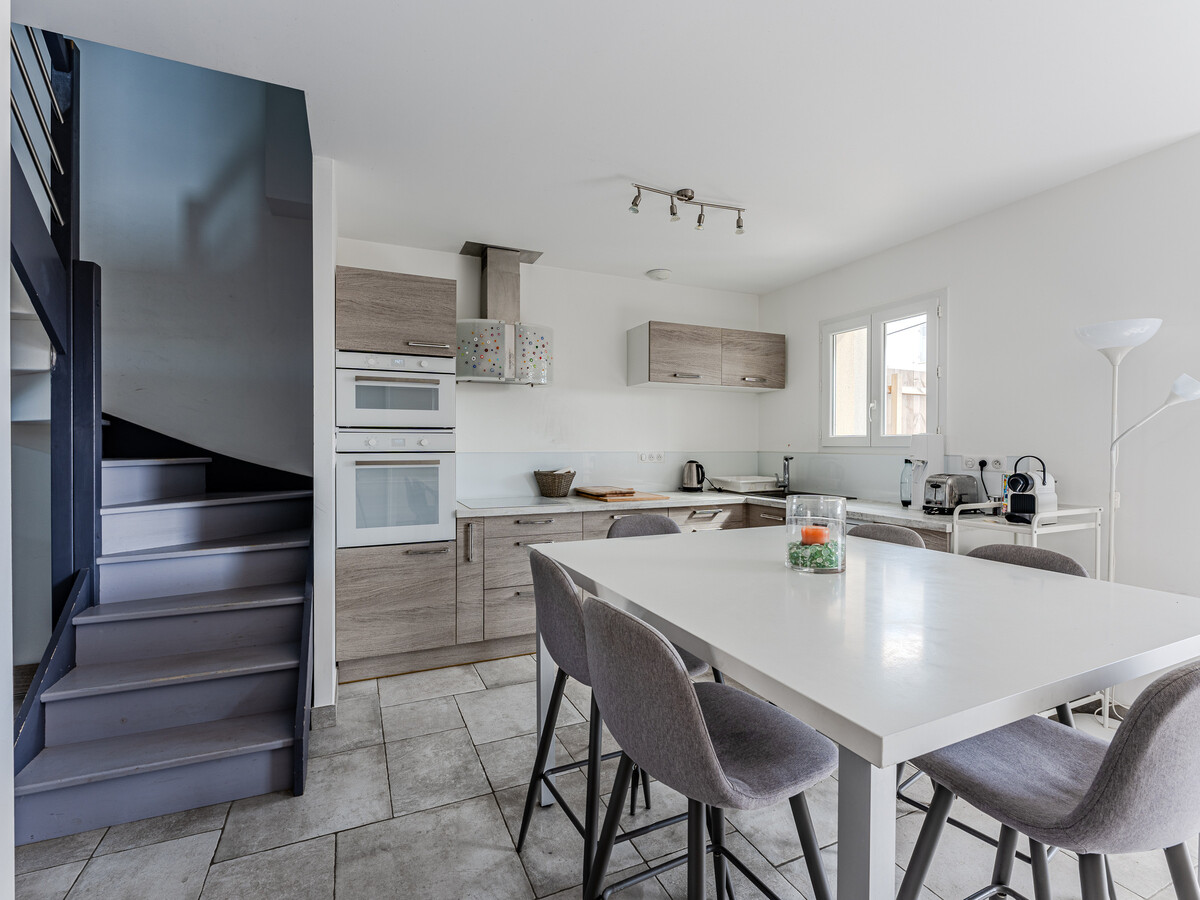 Maison 3 chambres Biscarrosse-Plage, cuisine d'été - Photo 7