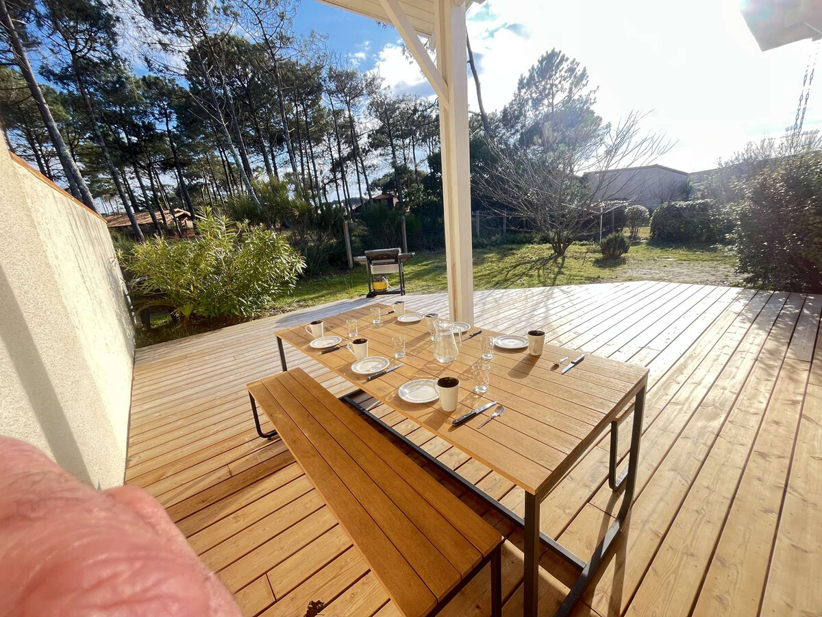 Villa 8 pers. avec terrasse couverte à Biscarrosse Plage - Photo 10