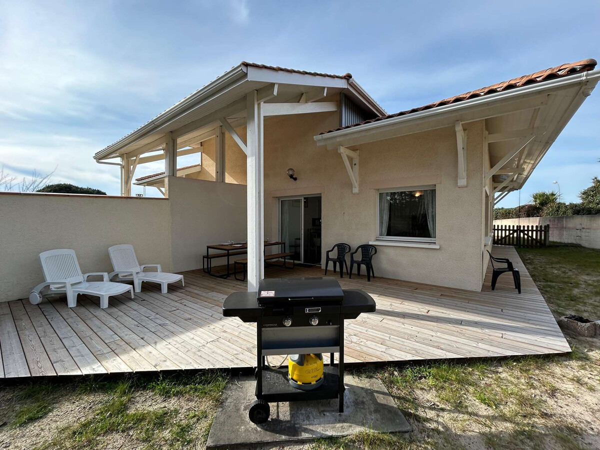 Villa 8 pers. Biscarrosse Plage, terrasse couverte et plancha - Photo 1