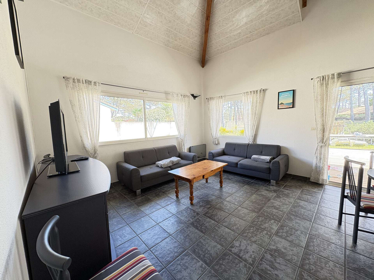Villa 8 pers. Biscarrosse Plage, terrasse couverte et plancha - Photo 4