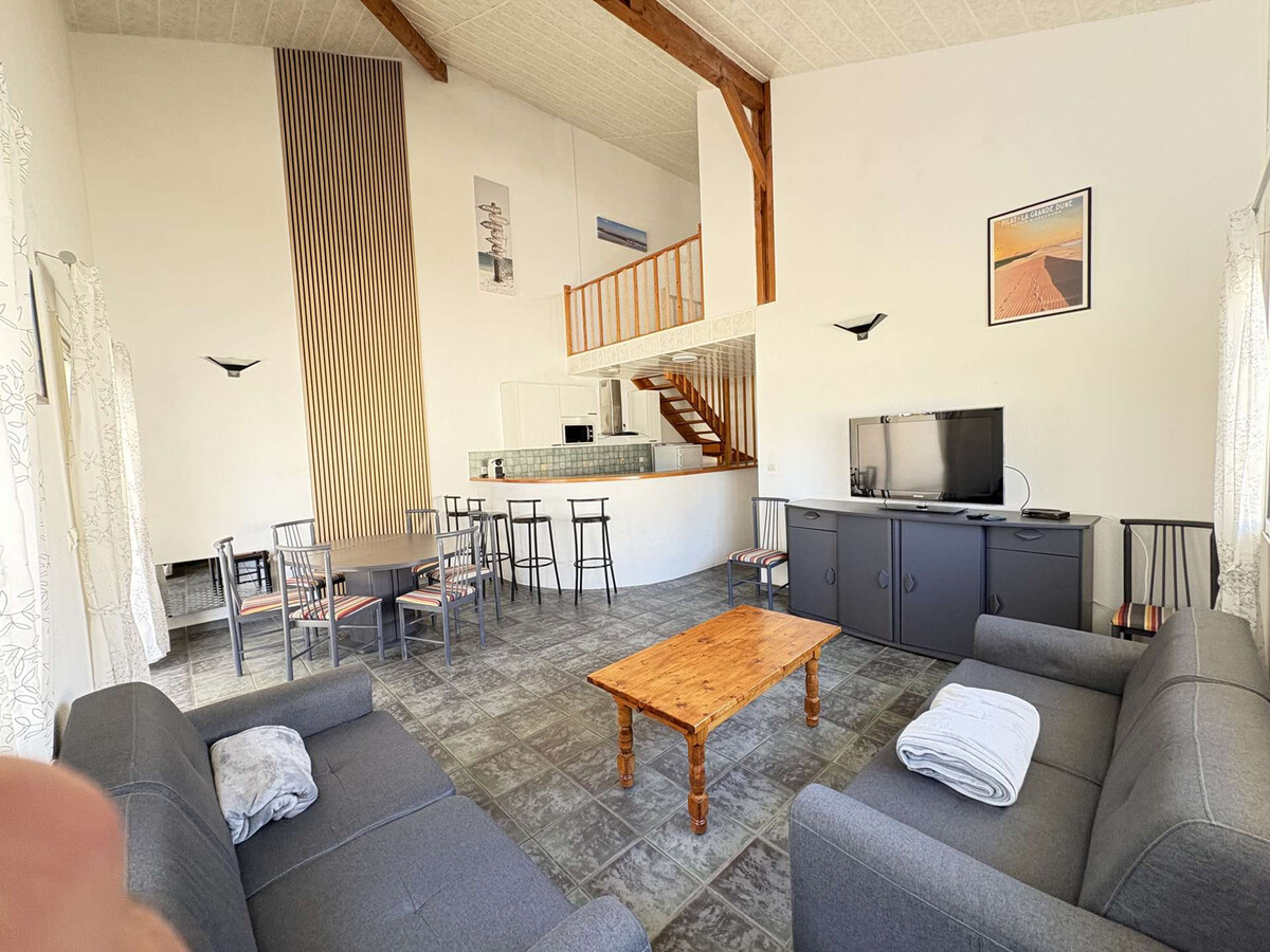 Villa 8 pers. Biscarrosse Plage, terrasse couverte et plancha - Photo 5