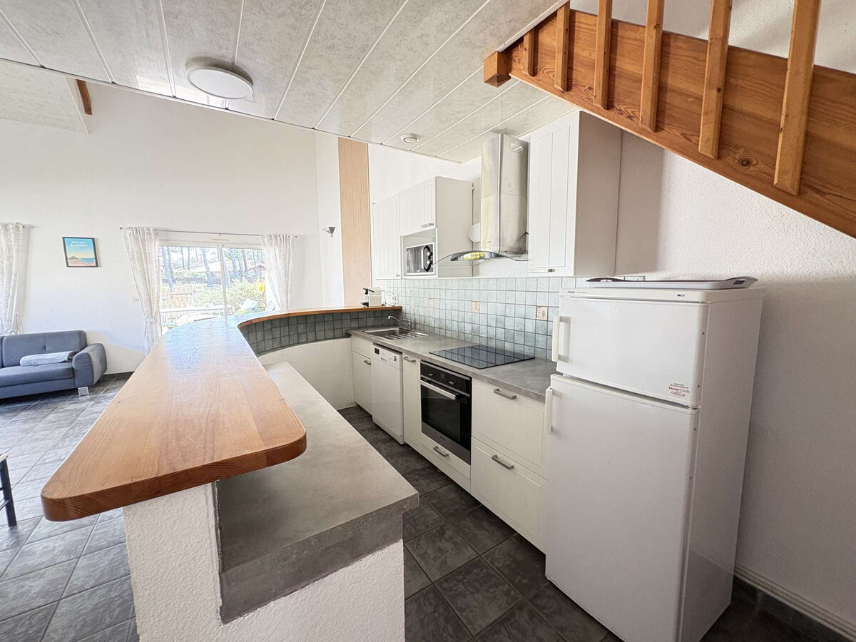 Villa 8 pers. Biscarrosse Plage, terrasse couverte et plancha - Photo 9