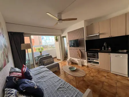Location appartement à Port Leucate, Appartement 2 pièces avec Parking - 4 personnes, Port Leucate