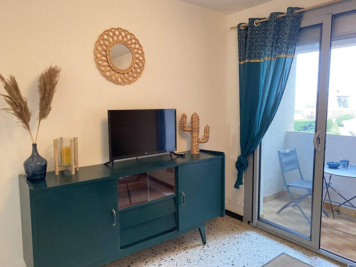 Studio 2 pers. avec parking privé au Port de Canet - Photo 2