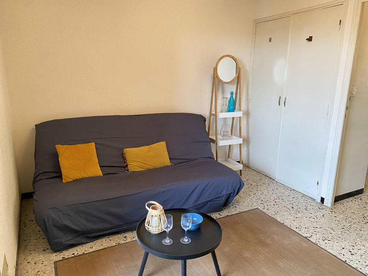 Studio 2 pers. avec parking privé au Port de Canet - Photo 3