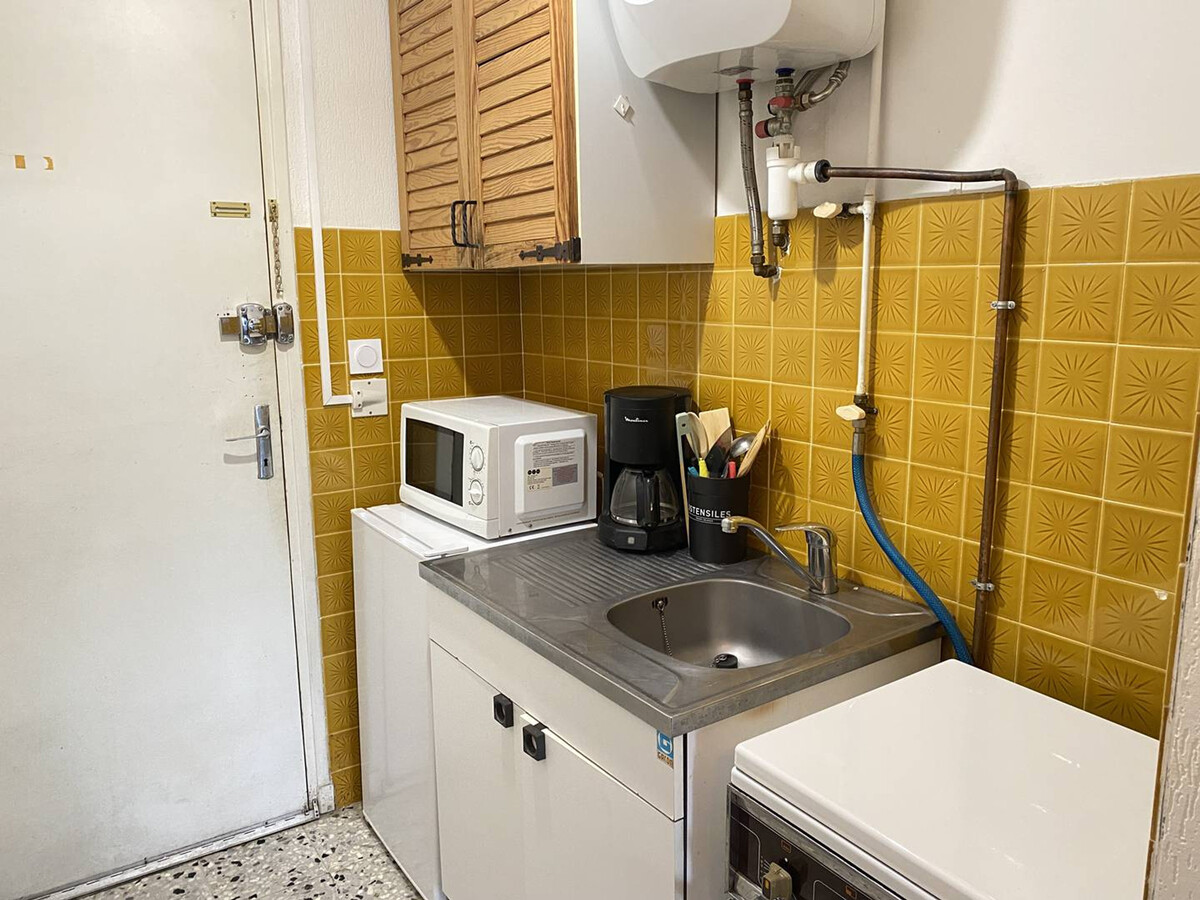 Studio 2 pers. avec parking privé au Port de Canet - Photo 4