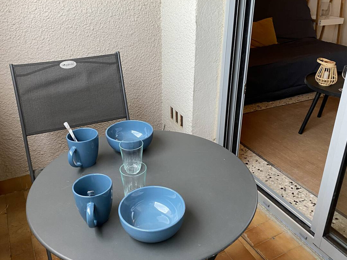 Studio 2 pers. avec parking privé au Port de Canet - Photo 5