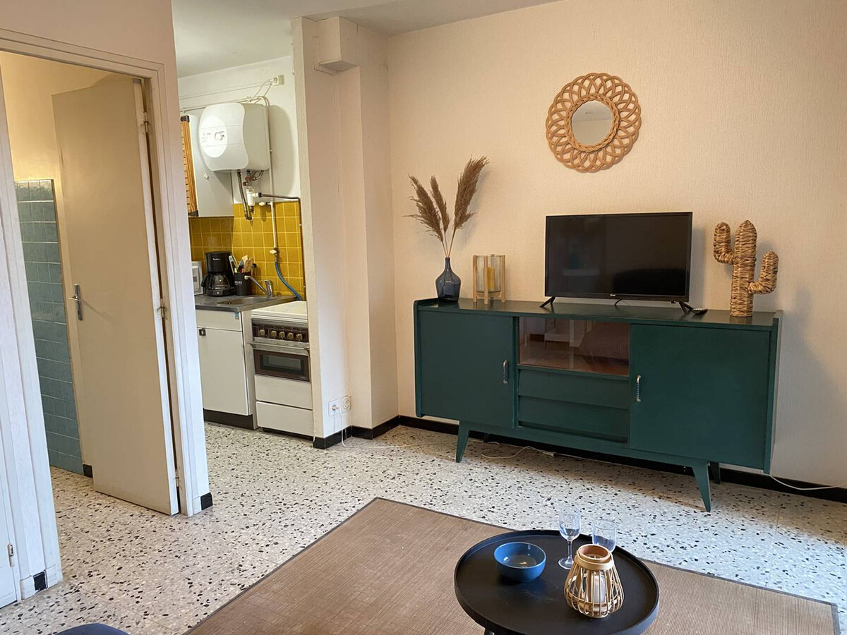Studio 2 pers. avec parking privé au Port de Canet - Photo 13