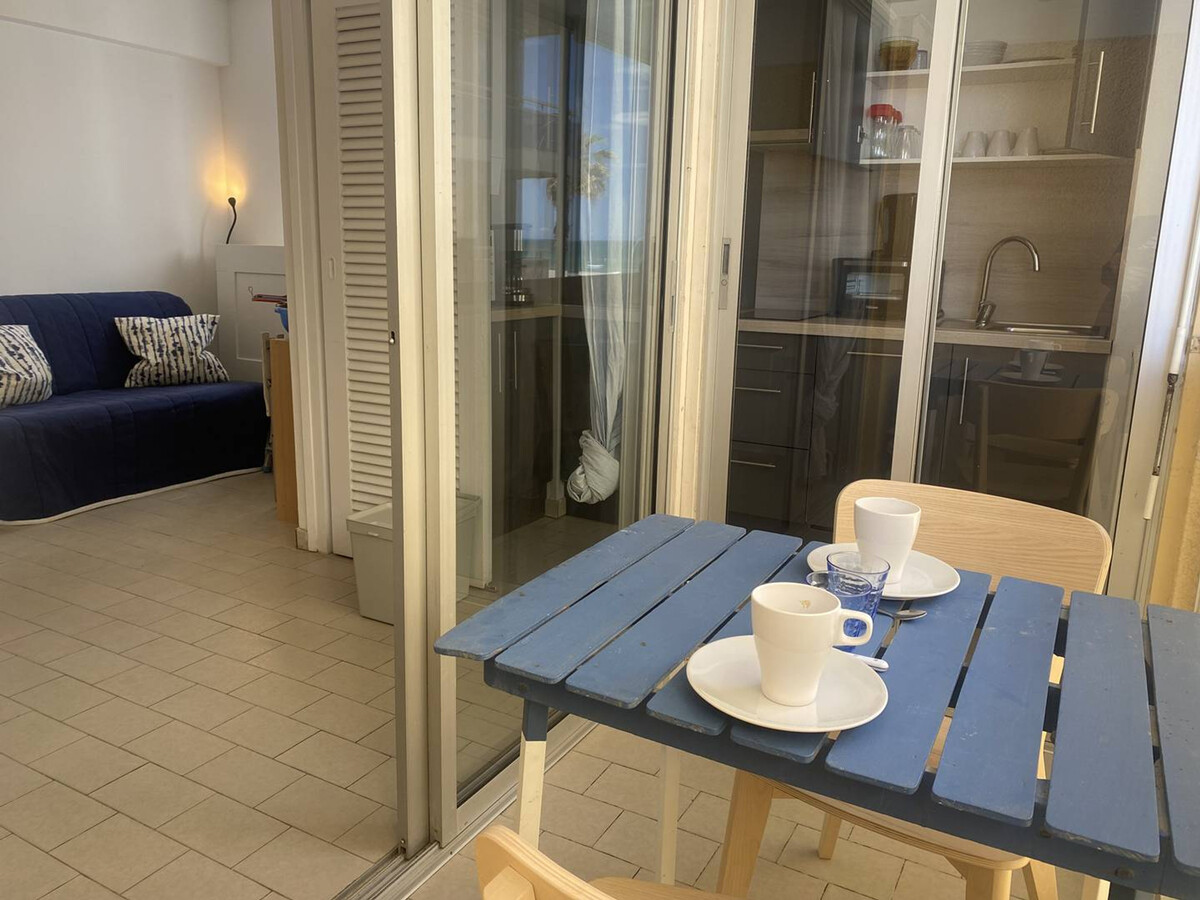 Appartement 2 pièces climatisé, loggia vue mer à Canet - Photo 5