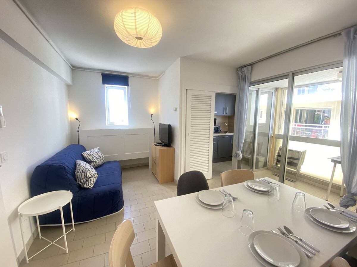 Appartement 2 pièces climatisé, loggia vue mer à Canet - Photo 7