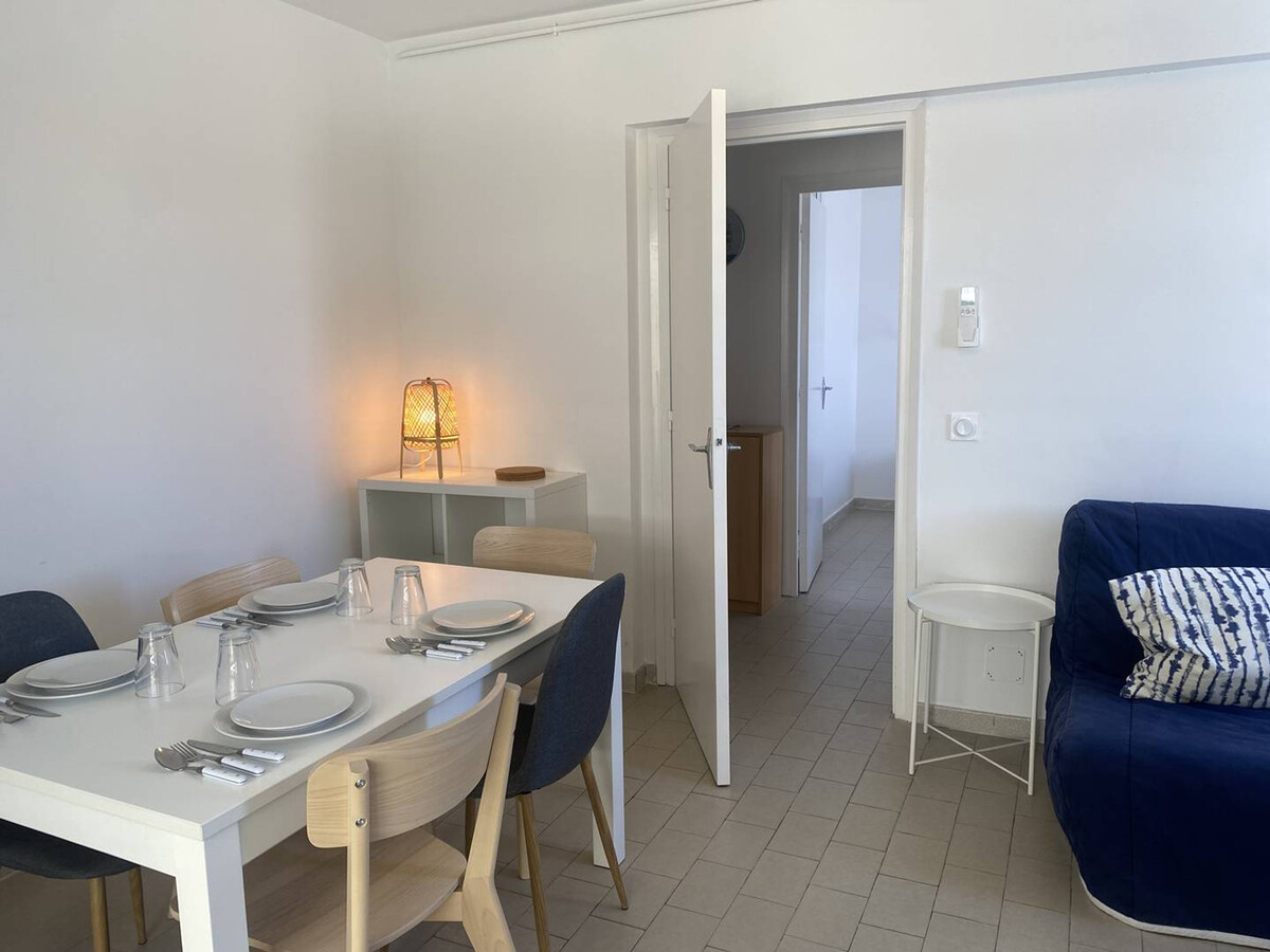 Appartement 2 pièces climatisé, loggia vue mer à Canet - Photo 8