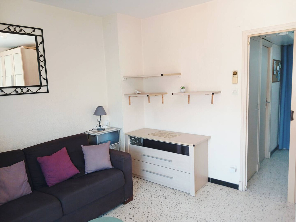 Studio 25m² climatisé, plage à 70m à Canet - Photo 6