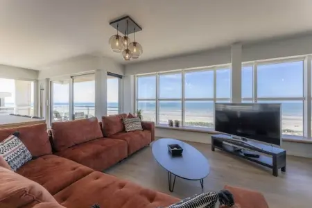 Location appartement à De Panne, Appartement avec vue panoramique sur la mer