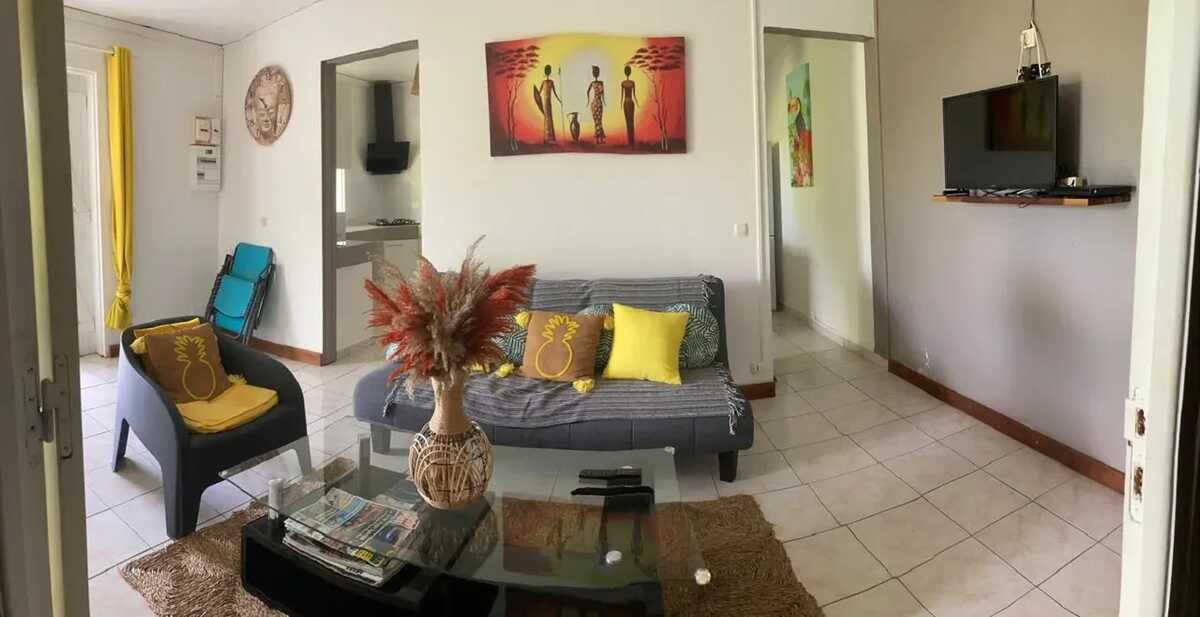 Appartement 80 m² avec piscine et vue mer à Deshaies - Photo 4