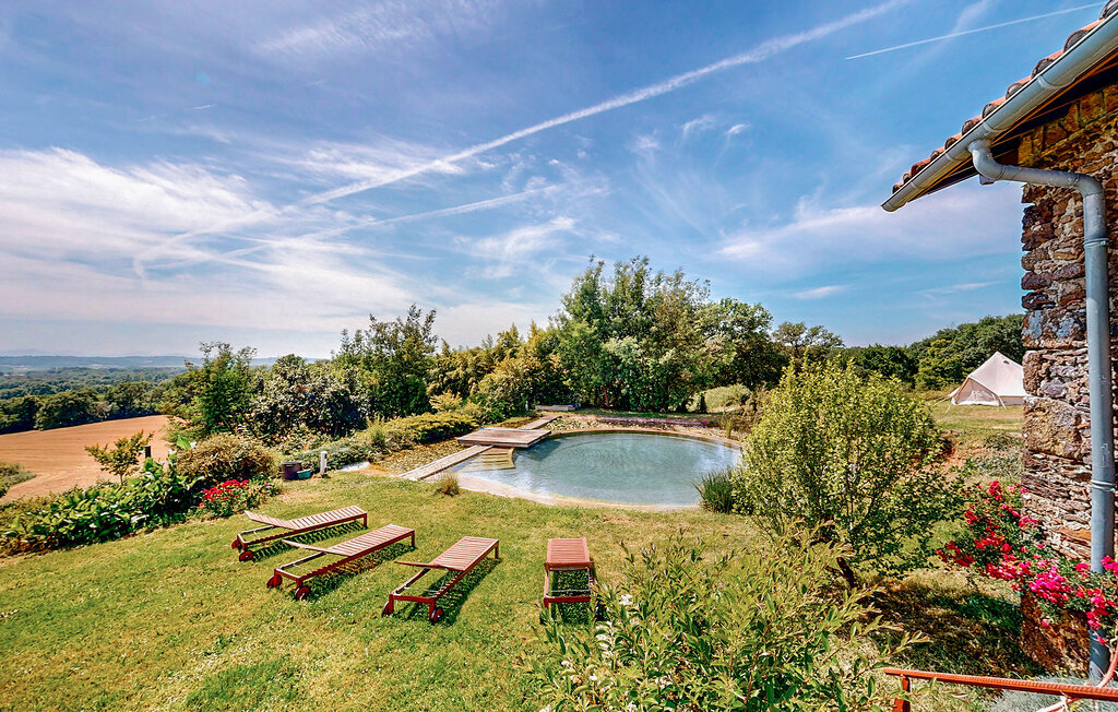 Maison 10 pers. avec piscine naturelle, vue Pyrénées - Photo 1