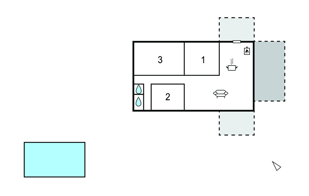 Maison de vacances Bosset, piscine privée et jardin 1000 m² - Photo 33