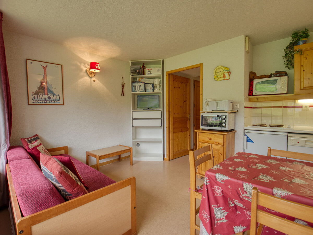 Appartement 1 chambre vue pistes, balcon sud à Morillon - Photo 1