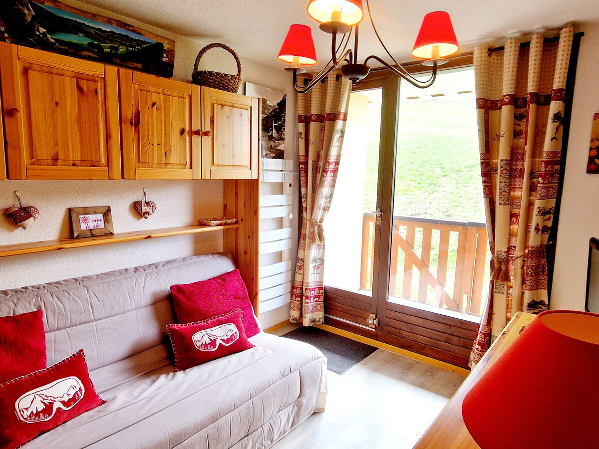 Studio cabine 23 m² La Plagne Montalbert, accès direct pistes - Photo 2