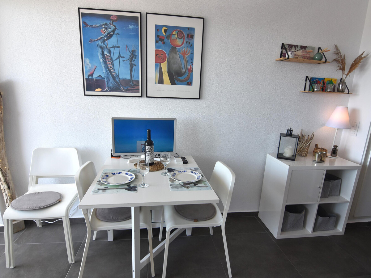 Studio Roses, plage Santa Margarida, piscine commune - Photo 8