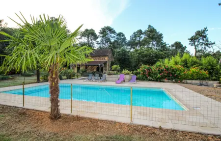 Maison en pierre avec piscine à Montcabrier : photo 5