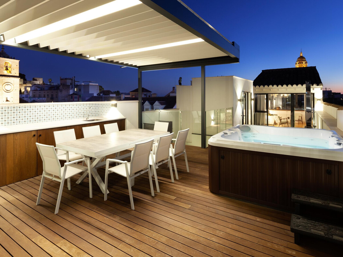 Penthouse moderne 2 étages, terrasse jacuzzi à Málaga - Photo 1