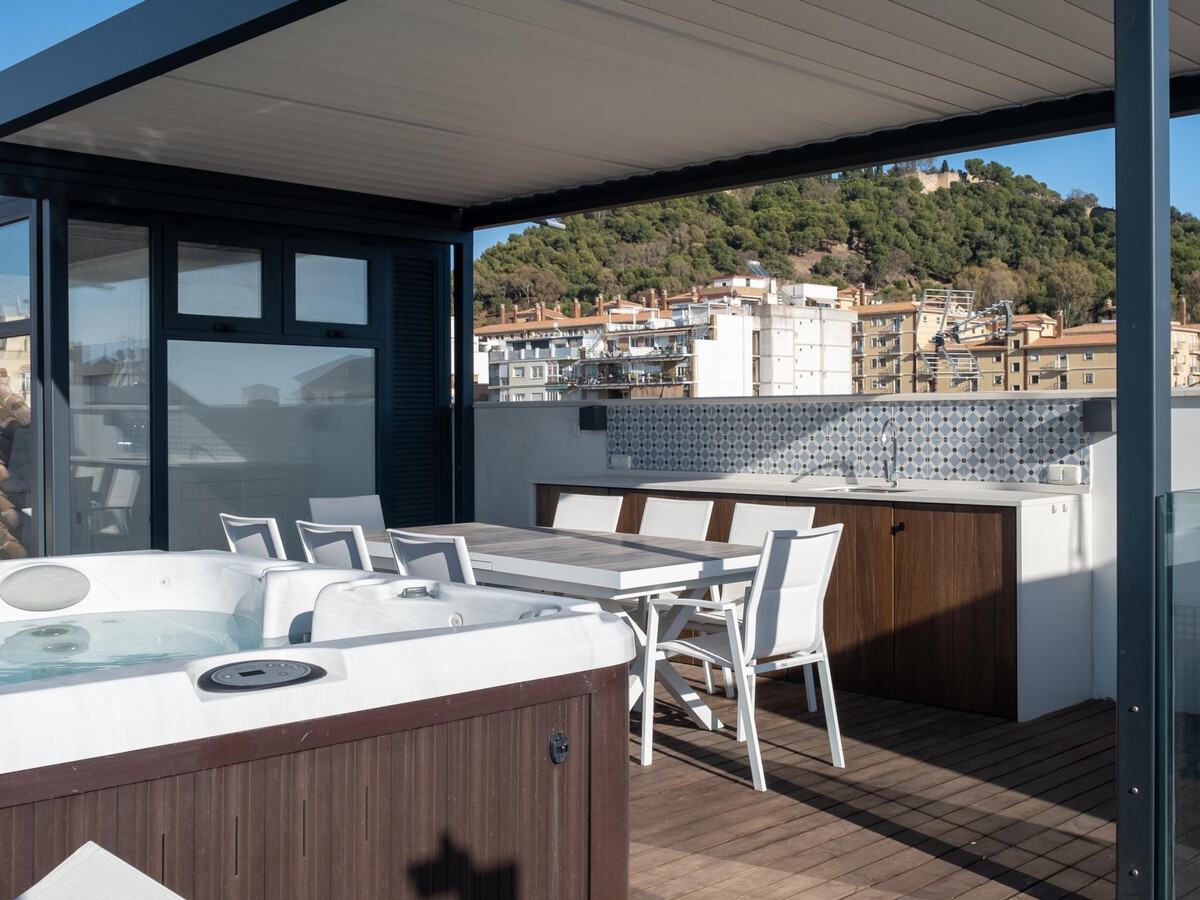 Penthouse moderne 2 étages, terrasse jacuzzi à Málaga - Photo 3