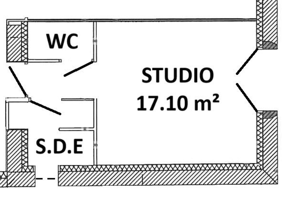 Studio Bohême avec terrasse, 300 m de Planète Sauvage - Photo 9