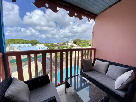 T2 Sainte-Anne avec terrasse couverte près de la plage : photo 10