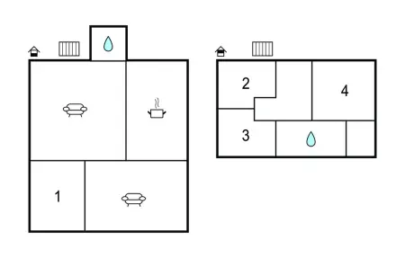 Europa 5 - Maison 8 pers. avec piscine privée : photo 27
