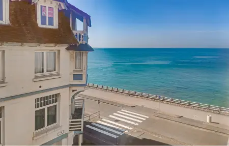 Studio vue mer à Ambleteuse, 15 m de la plage : photo 9
