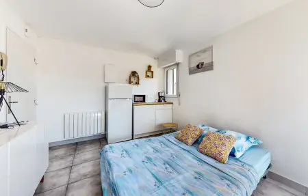 Studio vue mer à Ambleteuse, 15 m de la plage : photo 17