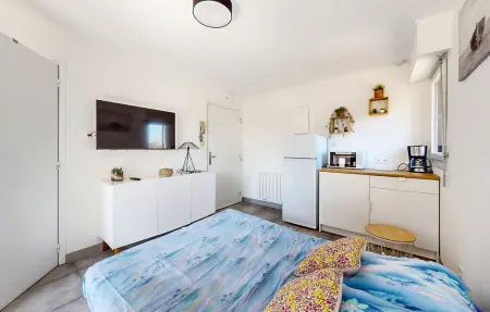 Studio vue mer à Ambleteuse, 15 m de la plage : photo 18