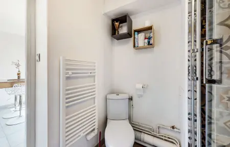 Studio vue mer à Ambleteuse, 15 m de la plage : photo 22