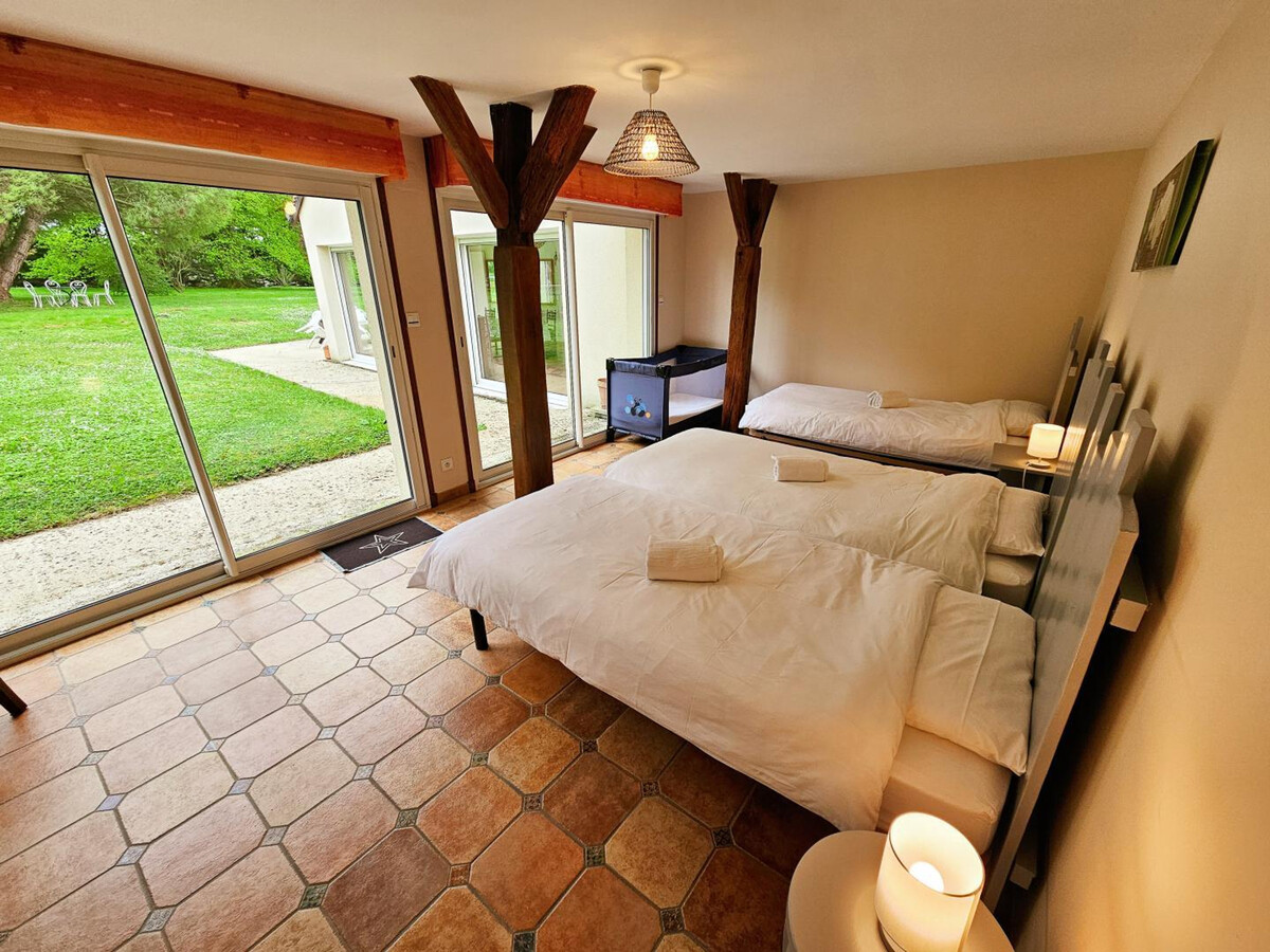 Gîte Tourangelle 9 pers. avec piscine intérieure chauffée - Photo 21
