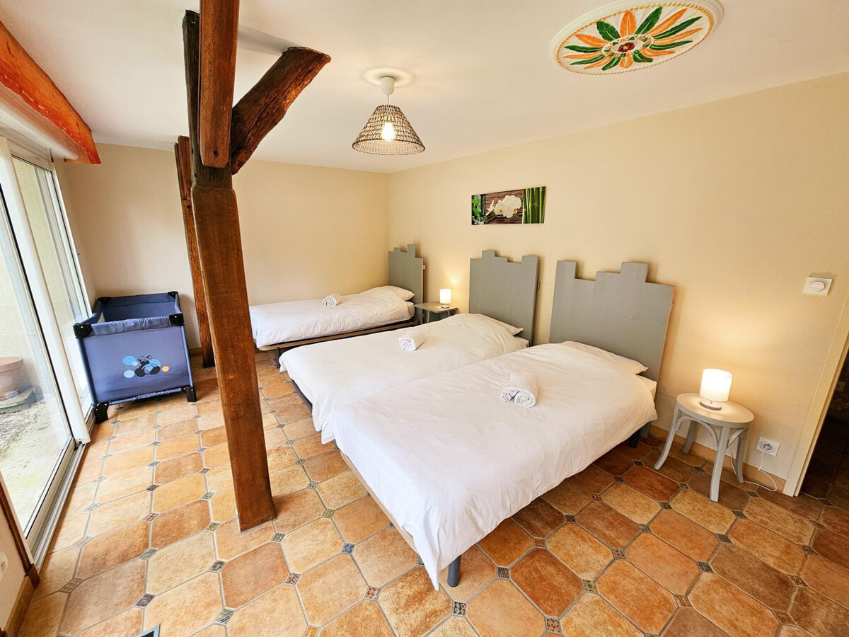 Gîte Tourangelle 9 pers. avec piscine intérieure chauffée - Photo 22