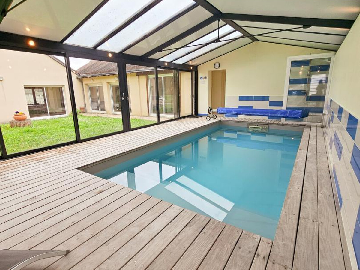 Gîte Tourangelle 9 pers. avec piscine intérieure chauffée - Photo 34