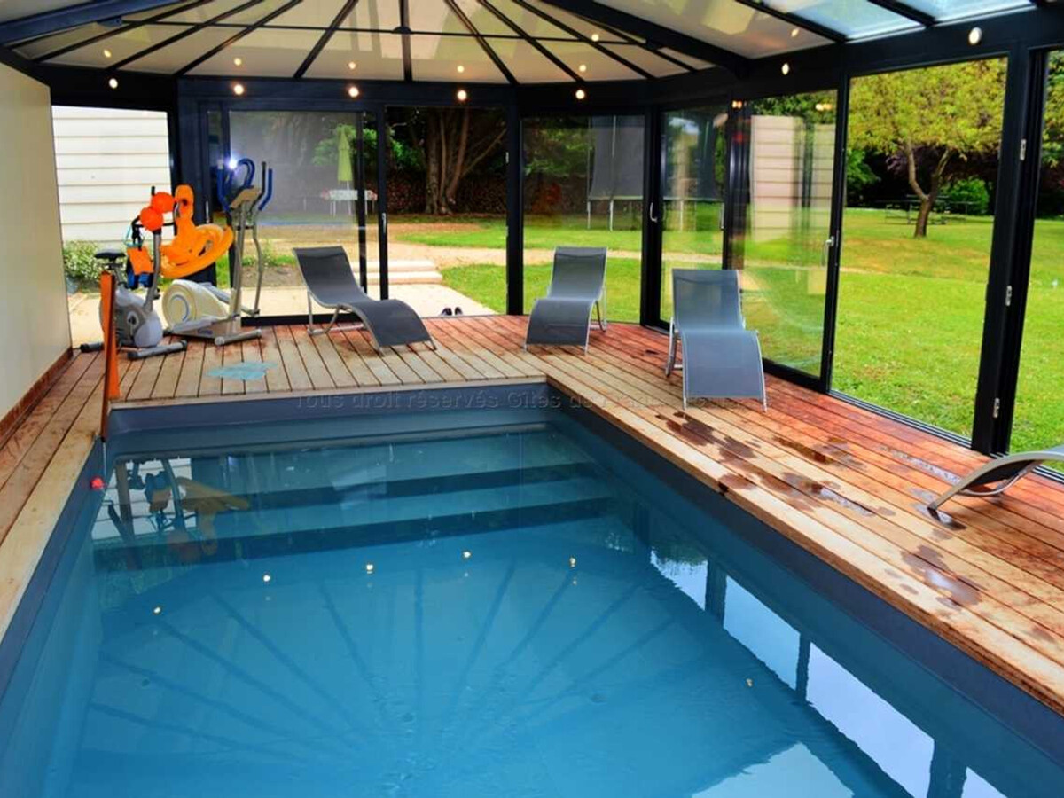 Gîte Tourangelle 9 pers. avec piscine intérieure chauffée - Photo 36