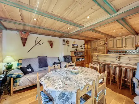 Appartement 4 pers. Combloux, vue Mont-Blanc, piscine : photo 6