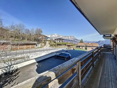 Appartement 4 pers. Combloux, vue Mont-Blanc, piscine : photo 11