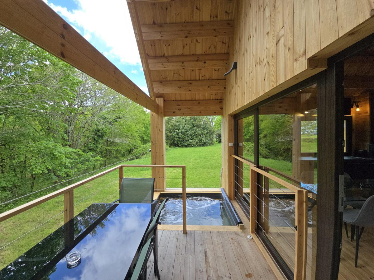 Chalet bois avec spa chauffé à Domme - Photo 2