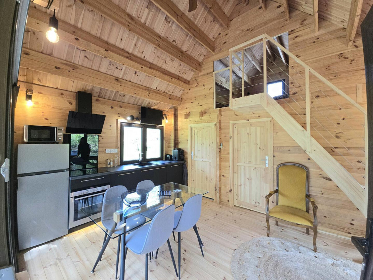 Chalet bois avec spa chauffé à Domme - Photo 4