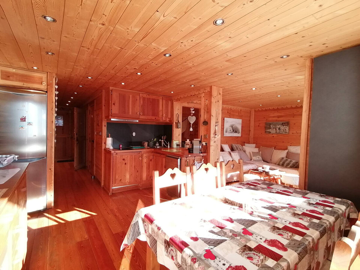 Appartement 3 pièces Pra-Loup, balcon panoramique vallée - Photo 2