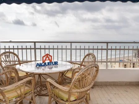Appart. 2 ch face plage à Cullera, piscine & terrasse : photo 4
