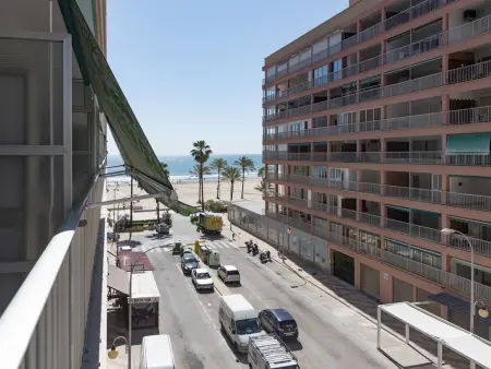 Appartement 1 chambre, vue mer à Cullera, 25 m plage